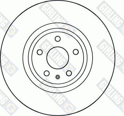 Girling 6060514 - Brake Disc autospares.lv