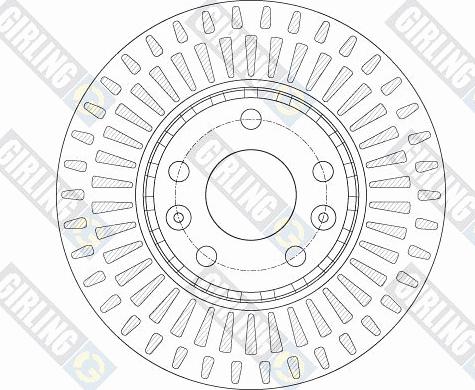 Girling 6061841 - Brake Disc autospares.lv