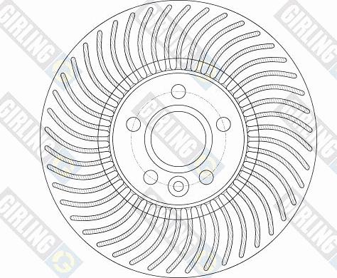 Girling 6061855 - Brake Disc autospares.lv