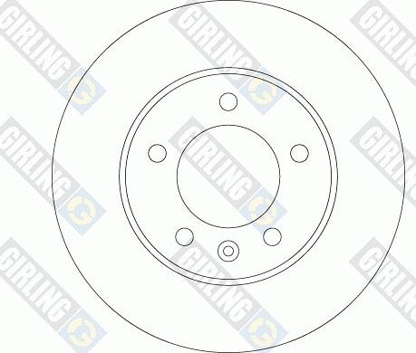 Girling 6061204 - Brake Disc autospares.lv