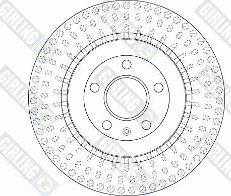 Girling 6061755 - Brake Disc autospares.lv