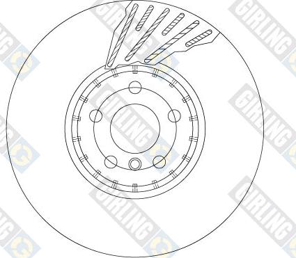 Girling 6068905 - Brake Disc autospares.lv