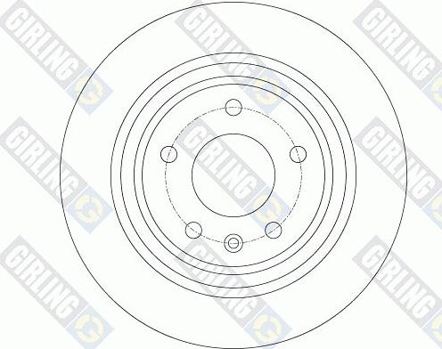 Girling 6063634 - Brake Disc autospares.lv