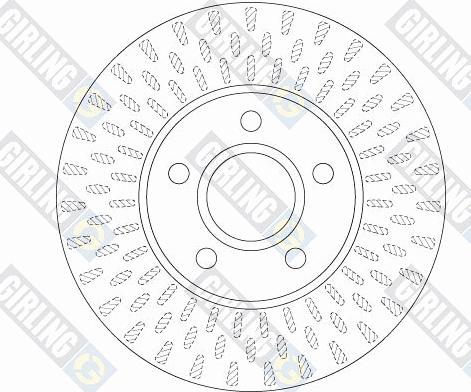 Girling 6062171 - Brake Disc autospares.lv