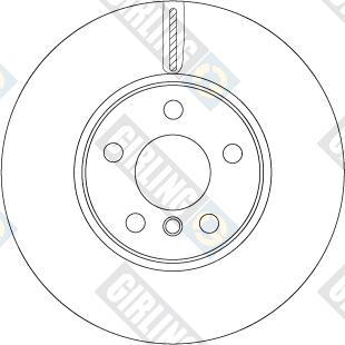 Girling 6067475 - Brake Disc autospares.lv