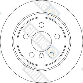 Girling 6067564 - Brake Disc autospares.lv