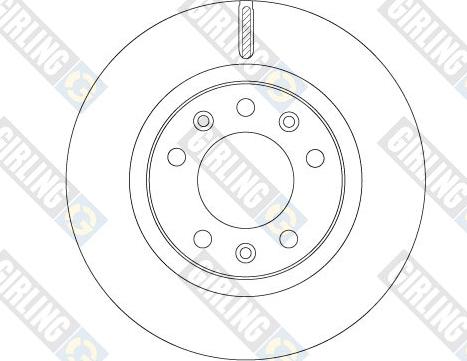 Girling 6067851 - Brake Disc autospares.lv