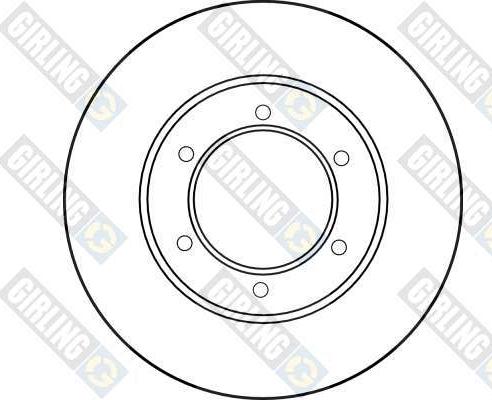 Girling 6014181 - Brake Disc autospares.lv