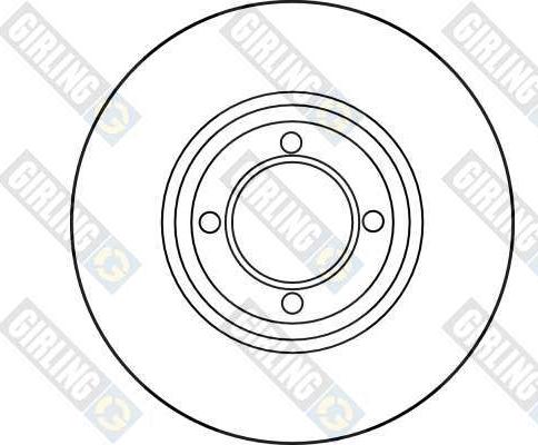 Girling 6012033 - Brake Disc autospares.lv