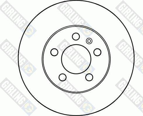 Girling 6028031 - Brake Disc autospares.lv