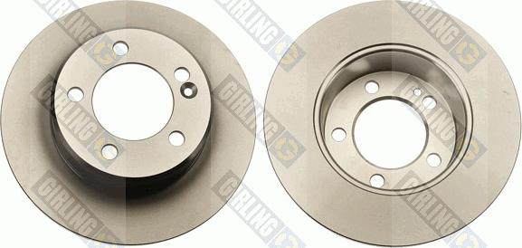 Girling 6028165 - Brake Disc autospares.lv