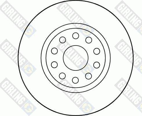 Girling 6027611 - Brake Disc autospares.lv