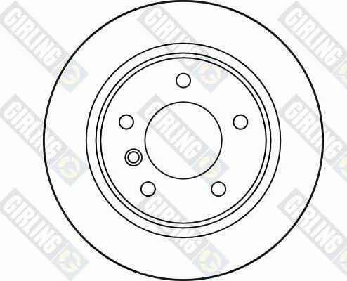 Girling 6027672 - Brake Disc autospares.lv