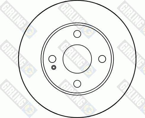 Girling 6027191 - Brake Disc autospares.lv