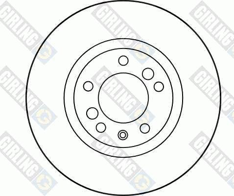 Girling 6027335 - Brake Disc autospares.lv