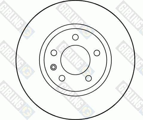 Girling 6027201 - Brake Disc autospares.lv