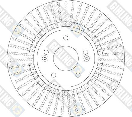 Girling 6079731 - Brake Disc autospares.lv