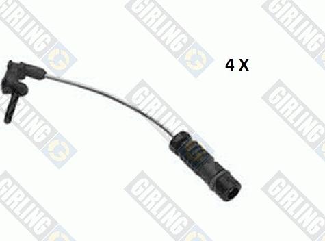 Girling 6312202 - Warning Contact, brake pad wear autospares.lv