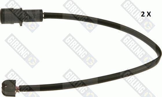 Girling 6329002 - Warning Contact, brake pad wear autospares.lv