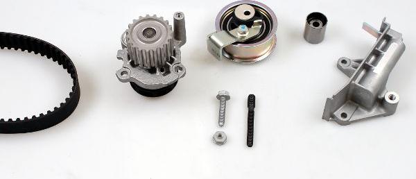 GK K980134D - Water Pump & Timing Belt Set autospares.lv