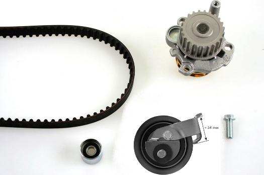 GK K980131B - Water Pump & Timing Belt Set autospares.lv