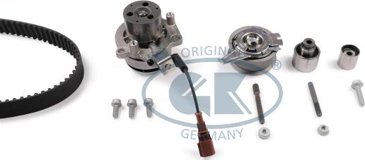 GK K980316A - Water Pump & Timing Belt Set autospares.lv