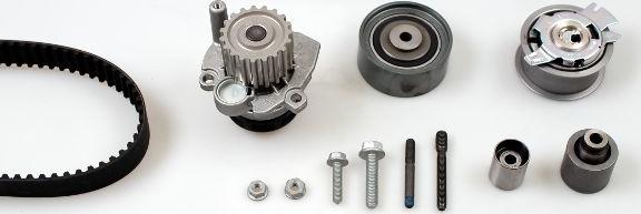 GK K980251D - Water Pump & Timing Belt Set autospares.lv