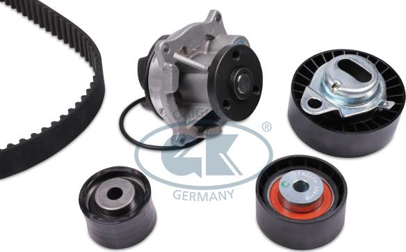 GK K980731C - Water Pump & Timing Belt Set autospares.lv