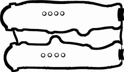 Glaser V37086-00 - Gasket Set, cylinder head cover autospares.lv