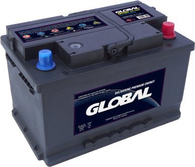 GLOBAL GR075EU - Starter Battery autospares.lv