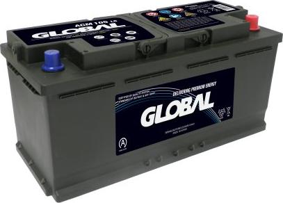 GLOBAL GR105AGM - Starter Battery autospares.lv