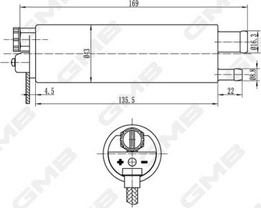 GMB GFPS-041A - Fuel Supply Module autospares.lv