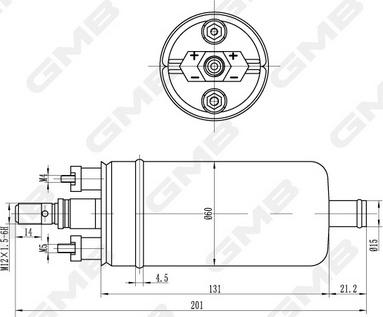 GMB GFPS-039A - Fuel Supply Module autospares.lv