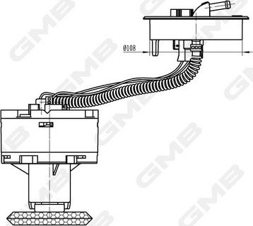 GMB GFPS-027A - Fuel Supply Module autospares.lv