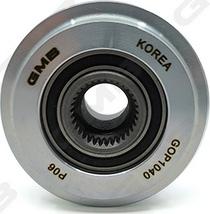 GMB GOP1040 - Pulley, alternator, freewheel clutch autospares.lv