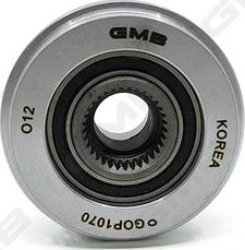 GMB GOP1070 - Pulley, alternator, freewheel clutch autospares.lv