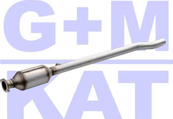 G+M KAT 80 0513 - Catalytic Converter autospares.lv