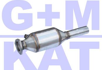 G+M KAT 80 0137 - Catalytic Converter autospares.lv