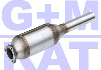 G+M KAT 80 0120 - Catalytic Converter autospares.lv