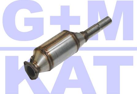 G+M KAT 80 0122 - Catalytic Converter autospares.lv