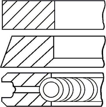 Goetze Engine 08-114900-00 - Piston Ring Kit autospares.lv