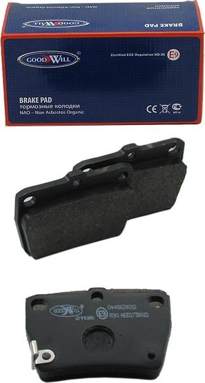 GoodWill 2113 R - Brake Pad Set, disc brake autospares.lv