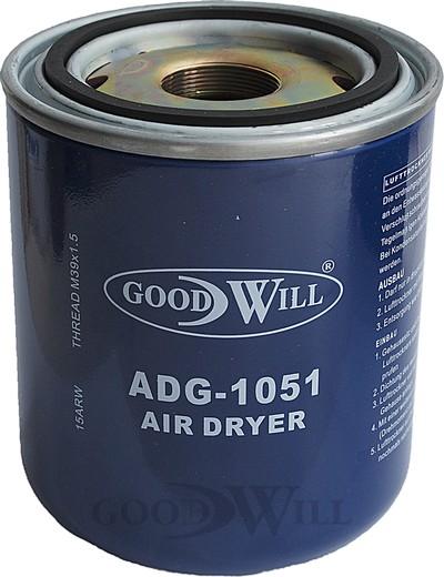 GoodWill ADG 1051 - Air Dryer Cartridge, compressed-air system autospares.lv