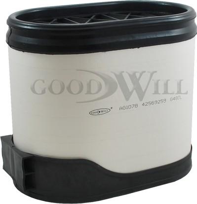GoodWill AG 1078 - Air Filter, engine autospares.lv