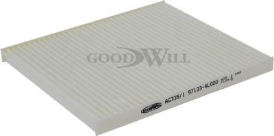 GoodWill AG 335/1 CF - Filter, interior air autospares.lv