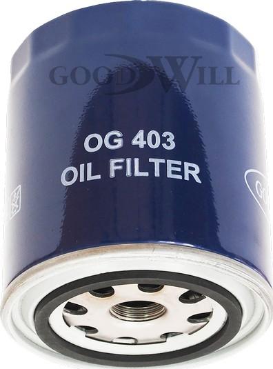 GoodWill OG 403 - Oil Filter autospares.lv