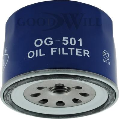 GoodWill OG 501 - Oil Filter autospares.lv