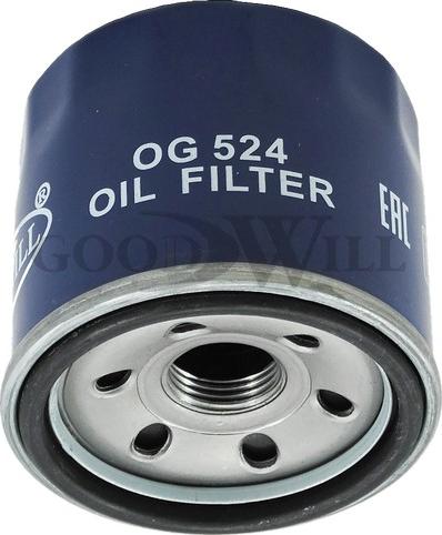 GoodWill OG 524 - Oil Filter autospares.lv