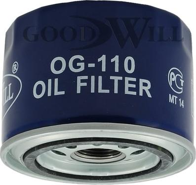 GoodWill OG 110 - Oil Filter autospares.lv