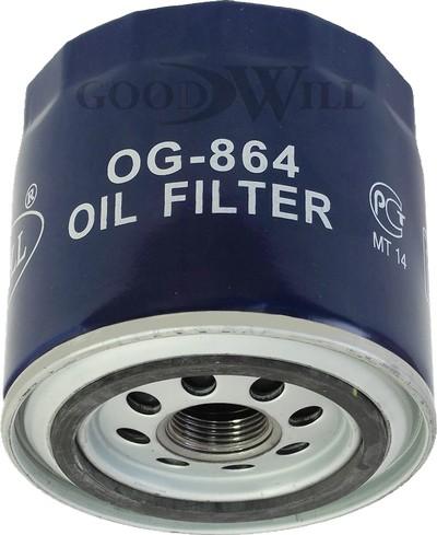 GoodWill OG 864 - Oil Filter autospares.lv